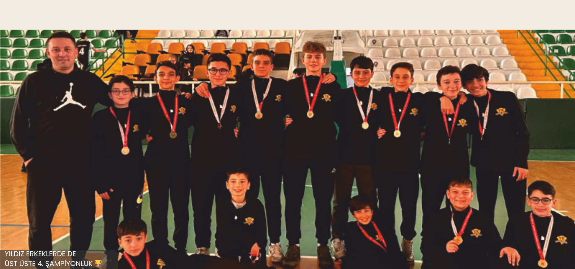 YILDIZ ERKEKLERDE DE ÜST ÜSTE 4. ŞAMPİYONLUK 🏆