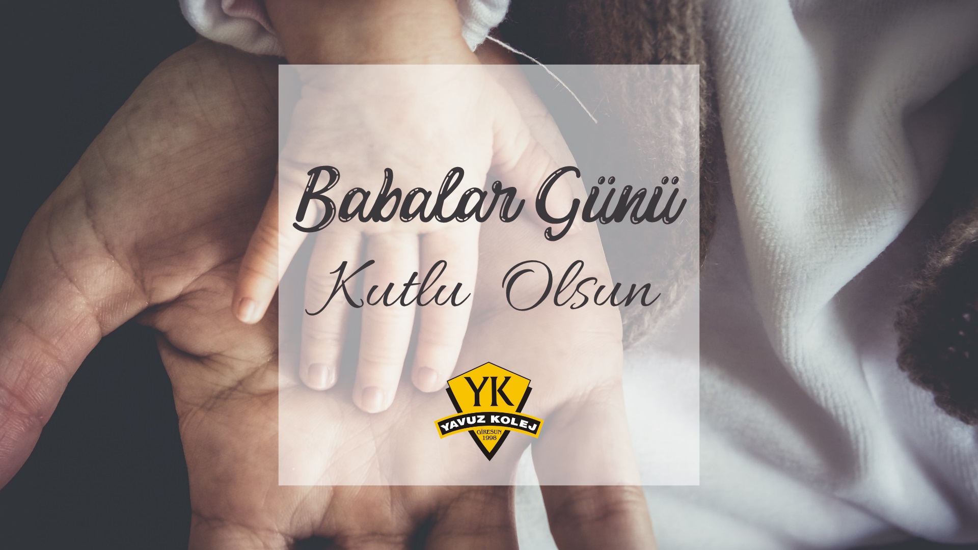 Babalar günü kutlu olsun.