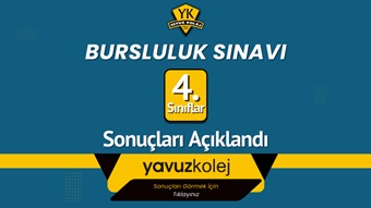 4. SINIF BURSLULUK SINAVI SONUÇLARI AÇIKLANDI